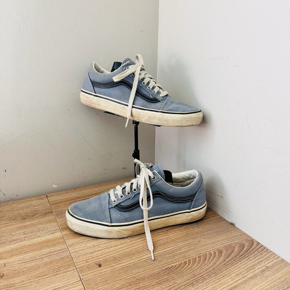 Vans Old Skool Blue And Black Sneakers Women’s Size 9.5